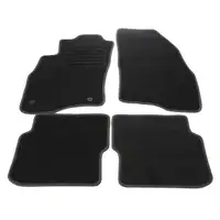 SCHÖNEK Veloursmatten Textilmatten Fußmatten für FIAT Punto/Evo 199 5-Türer 10.2009 4-tlg