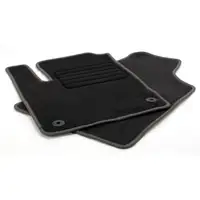 SCHÖNEK Veloursmatten Textilmatten Fußmatten für FIAT 500e 322 ab BJ. 10.2020 4-teilig