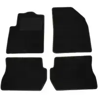 SCH&Ouml;NEK Veloursmatten Textilmatten Fu&szlig;matten f&uuml;r FORD Fiesta 5 MK5 JU_ 11.2004 4-tlg