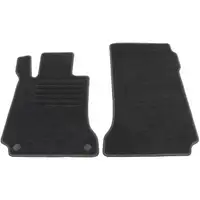 SCHÖNEK Veloursmatten Textilmatten Fußmatten für MERCEDES C-Klasse W204 S204 4-teilig