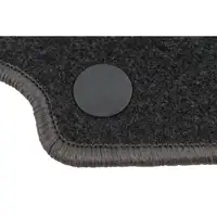 SCHÖNEK Veloursmatten Textilmatten Fußmatten für MERCEDES C-Klasse W204 S204 4-teilig