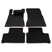 SCHÖNEK Veloursmatten Textilmatten Fußmatten für MERCEDES A-Klasse W177 V177 4-teilig