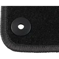 SCH&Ouml;NEK Veloursmatten Textilmatten Fu&szlig;matten f&uuml;r PEUGEOT 207/207 SW 4-teilig