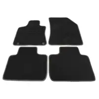 SCHÖNEK Veloursmatten Textilmatten Fußmatten Automatten für PEUGEOT 508 2/SW 2 4-teilig
