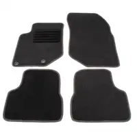 SCHÖNEK Veloursmatten Textilmatten für OPEL Corsa F PEUGEOT 208 2 DS 3 Crossback 4-tlg