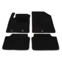 SCH&Ouml;NEK Veloursmatten Textilmatten Fu&szlig;matten f&uuml;r HYUNDAI i10 2 BA IA bis 12.2019 4-teilig