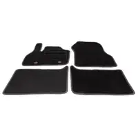 SCH&Ouml;NEK Veloursmatten Textilmatten Fu&szlig;matten f&uuml;r RENAULT Zoe ab 11.2019 4-teilig