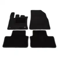 SCH&Ouml;NEK Veloursmatten Textilmatten Fu&szlig;matten f&uuml;r RENAULT Captur 1 4-teilig