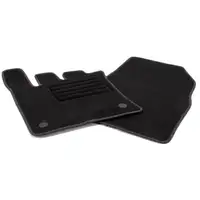 SCH&Ouml;NEK Veloursmatten Textilmatten Fu&szlig;matten f&uuml;r RENAULT Captur 1 4-teilig