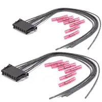2x SENCOM Kabel Rep.-Satz Stecker Heckleuchte f&uuml;r MERCEDES-BENZ W203 W205 W169 6-polig