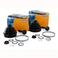 2x SPIDAN 26165 Achsmanschette Satz f&uuml;r AUDI A4 A6 SKODA Superb VW Passat 3B radseitig