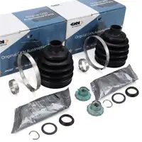 2x SPIDAN Achsmanschette Satz f&uuml;r VW Polo 4 5 8X SEAT Ibiza 3 4 1 2 3 vorne radseitig