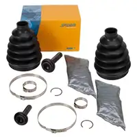 2x SPIDAN Axle Boot Set for AUDI 8RB 2.0 TFSI/TDI quattro (front, wheel side) 8R0498203