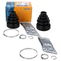 2x SPIDAN 22280 Achsmanschette Satz f&uuml;r OPEL Corsa C Meriva A Tigra B vorne getriebeseitig