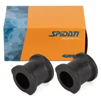 2x SPIDAN Stabilisatorlager f&uuml;r VW Multivan Transporter T5 hinten unten au&szlig;en 7H5511414A