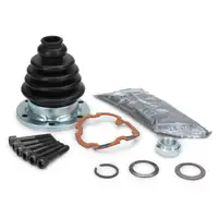 SPIDAN Achsmanschetten Satz f&uuml;r SEAT Ibiza 2 Golf Passat Polo vorne links getriebeseitig