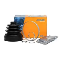 SPIDAN 24466 Achsmanschette Satz f&uuml;r AUDI A3 8P Golf 4 5 6 SEAT Leon vorne Getriebeseitig
