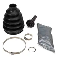 2x SPIDAN Axle Boot Set for AUDI 8RB 2.0 TFSI/TDI quattro (front, wheel side) 8R0498203