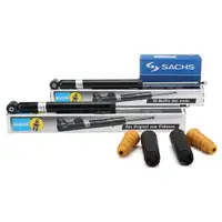2x BILSTEIN B4 Sto&szlig;d&auml;mpfer + SACHS Staubschutz f&uuml;r SEAT Leon 1M SKODA Octavia 4 hinten