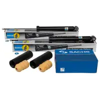 2x BILSTEIN B4 Sto&szlig;d&auml;mpfer + SACHS Staubschutz f&uuml;r BMW 3er E36 + 3er E46 hinten