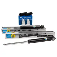 2x BILSTEIN B4 Sto&szlig;d&auml;mpfer + SACHS Staubschutz f&uuml;r VW Golf 5 Variant Touran 1T1 1T2 hinten