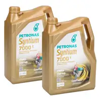 10L 10 Liter PETRONAS Syntium 7000 E 0W-40 Motoröl Öl für BMW LL-01 MB 229.5 VW 502/505.00