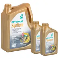 7L 7 Liter PETRONAS Syntium 5000 CP 5W-30 Motor&ouml;l &Ouml;l f&uuml;r MB 229.51/52 PSA B712290 Renault