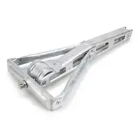 4x PROPLUS Ausdrehst&uuml;tze St&uuml;tzfu&szlig; 750Kg + 4x Unterlegplatten St&uuml;tzen Caravan Wohnwagen