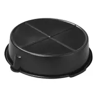 PROPLUS 590074 &Ouml;lwanne &Ouml;lauffangwanne &Ouml;lauffangbeh&auml;lter Kunststoffwanne SCHWARZ rund 8L