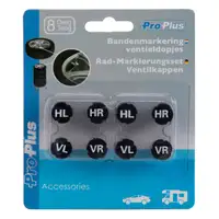 PROPLUS Felgenst&auml;nder fahrbar bis 225mm + Schutzh&uuml;lle + Rad-Markierungsset