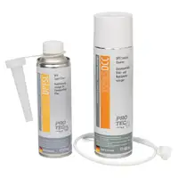 PROTEC DPF + DCC Reiniger f&uuml;r Dieselpartikelfilter DPF Set 375ml + 400ml