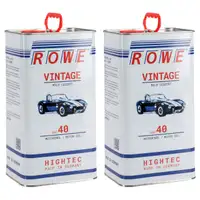 10L 10 Liter ROWE Motor&ouml;l &Ouml;l VINTAGE Mild Legiert SAE 40 Oldtimer Einbereichs&ouml;l