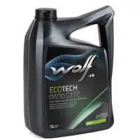 5L 5 Liter WOLF ECOTECH 0W30 C3 FE Motoröl Öl für BMW LL-04 MB 229.51 FIAT 9.55535-DS1/GS1