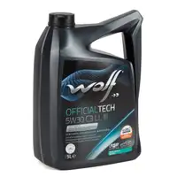 8L WOLF 5W30 C3 LL 3 Motor&ouml;l + MANN &Ouml;lfilter f&uuml;r MERCEDES W203 W204 W211 W212 W221 OM642