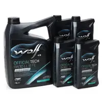 9L 9 Liter WOLF OFFICIALTECH 0W30 LL 3 FE Motor&ouml;l &Ouml;l f&uuml;r BMW LL-04 MB 229.51 VW 504/507.00