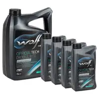 9L 9 Liter WOLF OFFICIALTECH 0W30 LL 3 FE Motor&ouml;l &Ouml;l f&uuml;r BMW LL-04 MB 229.51 VW 504/507.00