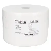 6x Putzrolle Putztücher Putzpapier Papierrolle WEISS 3-LAGIG 36x26cm 6000 Blatt