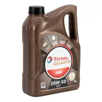 20L TOTAL QUARTZ 5000 20W-50 Motor&ouml;l &Ouml;l MB 229.1 PSA B712295 VW 501.01/505.00