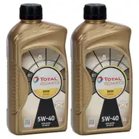 2 L 2 Liter TOTAL QUARTZ 9000 ENERGY 5W-40 Motor&ouml;l BMW LL-01 MB 229.5 229.3