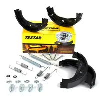 TEXTAR 91045500 Brake Shoe and Spring Set for BMW 3 Series E36 316i, 318i, 318tds (Rear)