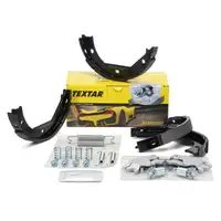TEXTAR 91049300 Bremsbacken + Federn + Nachsteller Satz f&uuml;r BMW E81-88 E46 E90-93 F30-34