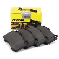TEXTAR 2497601 Bremsbel&auml;ge + Warmsensor f&uuml;r MERCEDES E-Klasse W212 S212 CLS C218 vorne