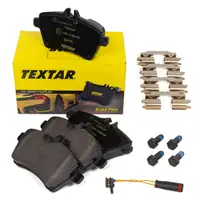 TEXTAR 2407701 Bremsbel&auml;ge + Wako f&uuml;r MERCEDES A-Klasse W169 A150 A160 A160CDI vorne