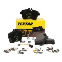TEXTAR 2407702 Bremsbel&auml;ge + Wako f&uuml;r MERCEDES A-Klasse W69 B-Klasse W245 vorne