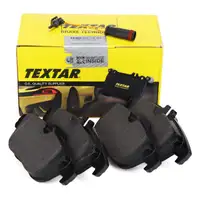 TEXTAR 2425401 Bremsbel&auml;ge + Wako f&uuml;r MERCEDES C-Klasse W204 S204 GLK X204 hinten