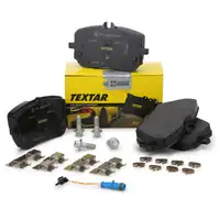 TEXTAR 2294201 Brake Pads + Wako for MERCEDES W177, V177, W247, C118, X118, H247, X247 (Front)