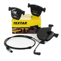 TEXTAR 2373001 Bremsbel&auml;ge + Wako f&uuml;r BMW X5 E70 X6 E71 E72 bis 04.2010 hinten