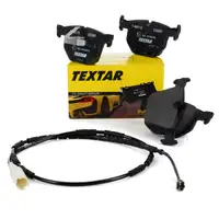 TEXTAR 2355001 Bremsbel&auml;ge + Wako f&uuml;r BMW 3er E90-93 330i 335i 325-335d ab 03.2010 hinten
