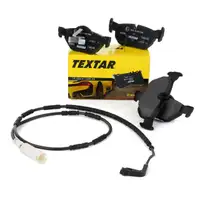 TEXTAR 2392701 Bremsbel&auml;ge + Wako f&uuml;r BMW 1er E81-88 3er E90-93 bis 02.2010 hinten