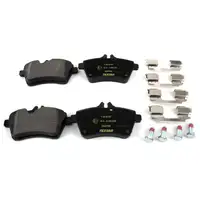 TEXTAR Bremsscheiben + Bremsbel&auml;ge + Wako f&uuml;r MERCEDES A-Klasse W169 B-Klasse W245 vorne